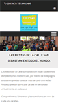 Mobile Screenshot of fiestasdelacallesansebastian.com